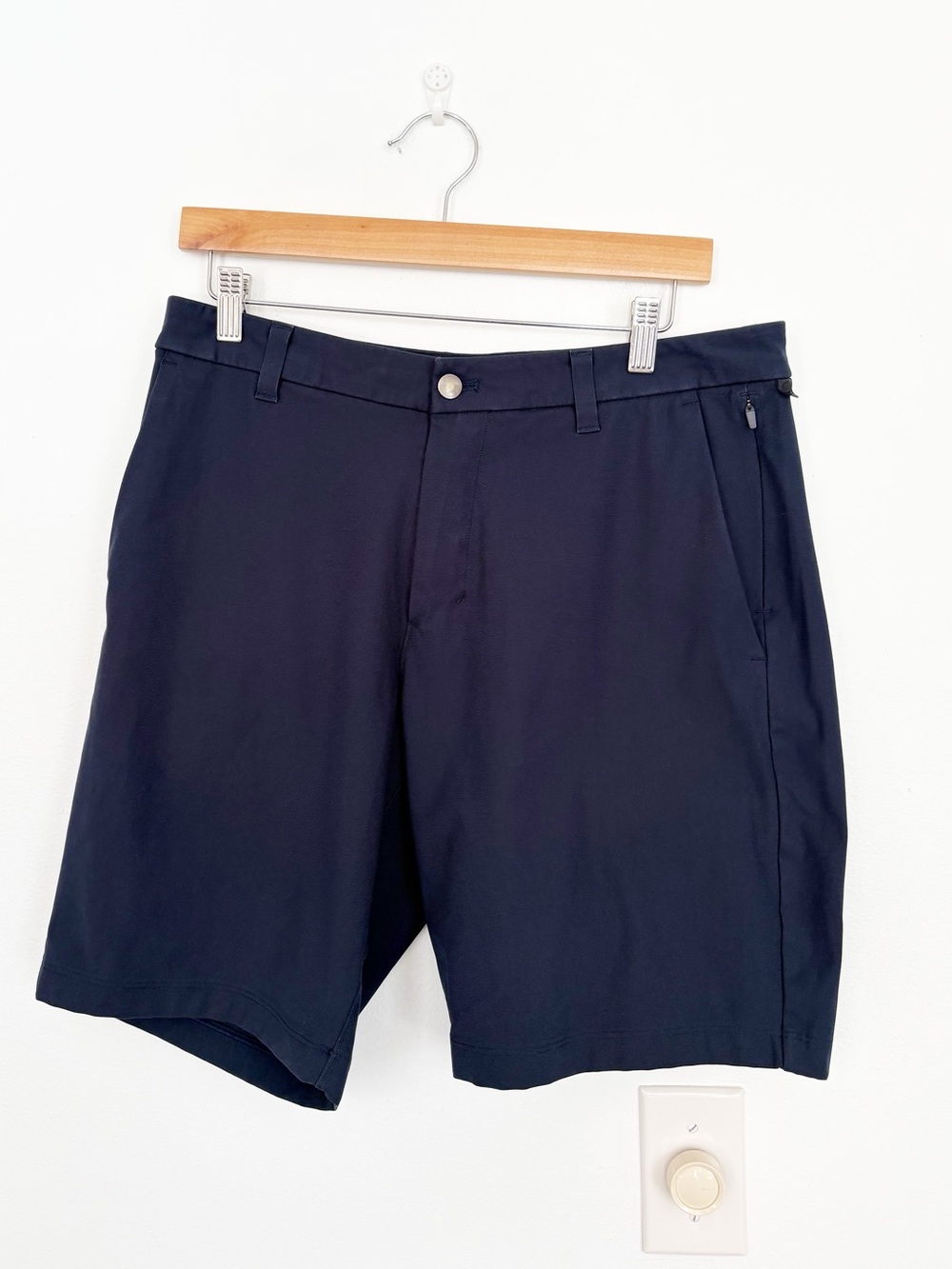 Lululemon || Commission Shorts 9” Inseam Chino Golf Navy‎ Blue 32